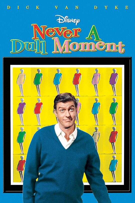 Dick Van Dyke | Disney | Never A Dull Moment Movie Poster
