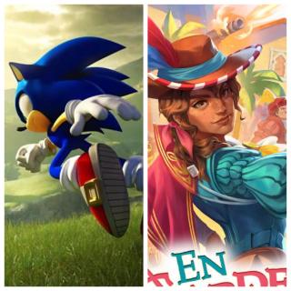 Les deux jeux sur lesquels nos représentants régionaux vont s’illustrer, Sonic Frontiers et En Garde !