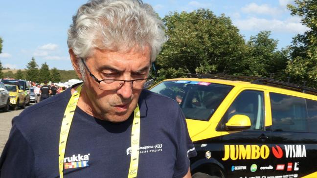 Marc Madiot a peu goûté les propos du patron de la Jumbo-Visma, qui a déclaré que ses coureurs avaient bu des bières lors de la journée de repos. Photo «L’Alsace»