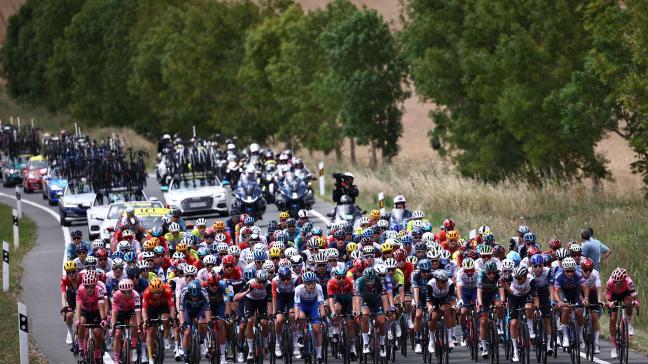 Le Tour de France devrait rester quatre jours dans notre région. PHOTO AFP