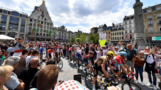 Lille accueillera la première étape du Tour de France 2025. PHOTO FLORENT MOREAU