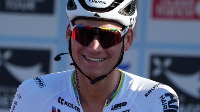 Mathieu Van der Poel sera au départ du Tour de France en juillet. Photo AFP