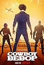 John Cho, Mustafa Shakir, and Daniella Pineda in Cowboy Bebop (2021)