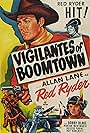 Robert Blake, Allan Lane, and Martha Wentworth in Vigilantes of Boomtown (1947)