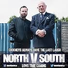 On set of North v South with Brad Moore and Steven Berkoff