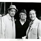 Jack Lemmon, Walter Matthau, and Billy Wilder in The Front Page (1974)