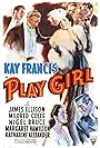 Stanley Andrews, Nigel Bruce, Mildred Coles, James Ellison, Kay Francis, G.P. Huntley, and Kane Richmond in Play Girl (1941)