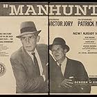 Victor Jory and Patrick McVey in Manhunt (1959)