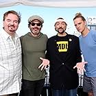 Kevin Smith, Jason Mewes, Brian O'Halloran, and Mickey Gooch Jr. at an event for IMDb at San Diego Comic-Con (2016)