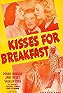 Dennis Morgan, Shirley Ross, and Jane Wyatt in Kisses for Breakfast (1941)