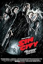 Bruce Willis, Mickey Rourke, Benicio Del Toro, Jessica Alba, Rosario Dawson, and Clive Owen in Sin City (2005)