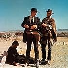 Clint Eastwood, Lee Van Cleef, and Gian Maria Volontè in For a Few Dollars More (1965)