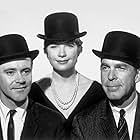Jack Lemmon, Shirley MacLaine, and Fred MacMurray in The Apartment (1960)