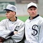 Don Harvey and Michael Rooker in Eight Men Out (1988)