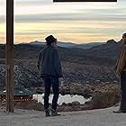 Christopher Rodriguez Marquette and Anton Yelchin in Broken Horses (2015)