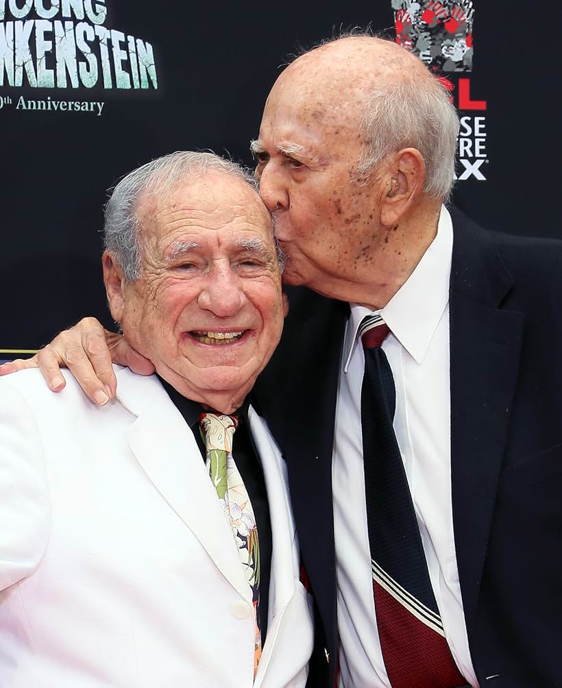 Mel Brooks and Carl Reiner at an event for Young Frankenstein (1974)