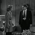 William Holden and Nina Foch in The Dark Past (1948)
