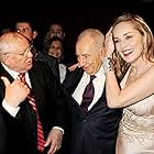 Sharon Stone, Mikhail Gorbachev, and Shimon Peres