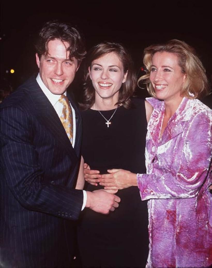 Elizabeth Hurley, Hugh Grant, and Emma Thompson at an event for Sense and Sensibility (1995)