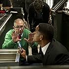 Will Smith and Barry Sonnenfeld in Men in Black³ (2012)