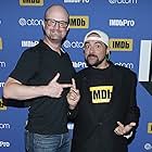 Kevin Smith and Brian Volk-Weiss at an event for IMDb at San Diego Comic-Con 2018 (2018)
