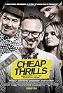 Ethan Embry, Pat Healy, David Koechner, and Sara Paxton in Cheap Thrills (2013)