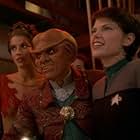 Armin Shimerman, Nicole de Boer, and Cathy DeBuono in Star Trek: Deep Space Nine (1993)