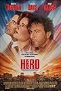 Geena Davis, Dustin Hoffman, and Andy Garcia in Hero (1992)