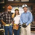 Tim Allen, Debbe Dunning, and Richard Karn in Home Improvement (1991)