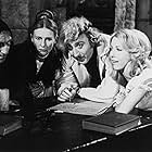 Teri Garr, Gene Wilder, Marty Feldman, and Cloris Leachman in Young Frankenstein (1974)