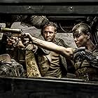 Charlize Theron and Tom Hardy in Mad Max: Fury Road (2015)