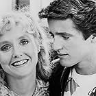 Louis Ferreira and Wendy Lyon in Hello Mary Lou: Prom Night II (1987)