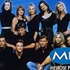 Heather Locklear, Daphne Zuniga, Grant Show, Courtney Thorne-Smith, Josie Bissett, Thomas Calabro, Marcia Cross, Laura Leighton, Doug Savant, Andrew Shue, and Jack Wagner in Melrose Place (1992)