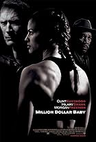 Clint Eastwood, Morgan Freeman, and Hilary Swank in Million Dollar Baby (2004)
