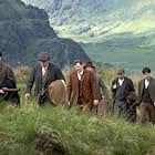 Roger Allam, Cillian Murphy, Máirtín de Cógáin, Shane Nott, and Martin Lucey in The Wind that Shakes the Barley (2006)