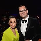 Tatiana Maslany and Kristian Bruun at an event for The 70th Primetime Emmy Awards (2018)