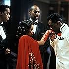 Eddie Murphy, Jasmine Guy, Thomas Mikal Ford, and Miguel A. Núñez Jr. in Harlem Nights (1989)