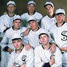 John Cusack, Charlie Sheen, David Strathairn, D.B. Sweeney, Don Harvey, James Read, Perry Lang, and Michael Rooker in Eight Men Out (1988)