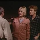 Scott Coffey, Don Gordon, and Penelope Windust in MacGyver (1985)