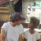 Benh Zeitlin and Quvenzhané Wallis in Beasts of the Southern Wild (2012)