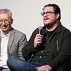 Steve Arnold and Cameron Britton at an event for Mindhunter (2017)
