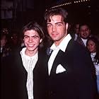 Joey Lawrence and Matthew Lawrence at an event for Broken Arrow (1996)
