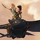 Jay Baruchel and America Ferrera in How to Train Your Dragon (2010)