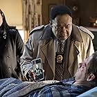 Isiah Whitlock Jr. and Monica Barbaro in The Good Cop (2018)