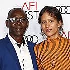 Oumar Sall and Mati Diop at an event for Atlantics (2019)