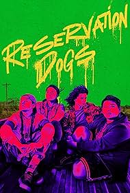 D'Pharaoh Woon-A-Tai, Paulina Alexis, Lane Factor, and Devery Jacobs in Reservation Dogs (2021)