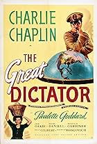 Charles Chaplin and Paulette Goddard in The Great Dictator (1940)