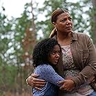 Queen Latifah and Madalen Mills in The Tiger Rising (2022)
