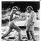 Ralph Macchio and Pat Morita in The Karate Kid (1984)