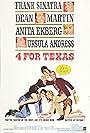 Frank Sinatra, Ursula Andress, Anita Ekberg, and Dean Martin in 4 for Texas (1963)